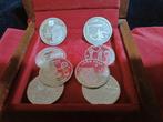Spanje. 1000 Pesetas 1996-2000/ Collection 8 Coins Silver, Postzegels en Munten