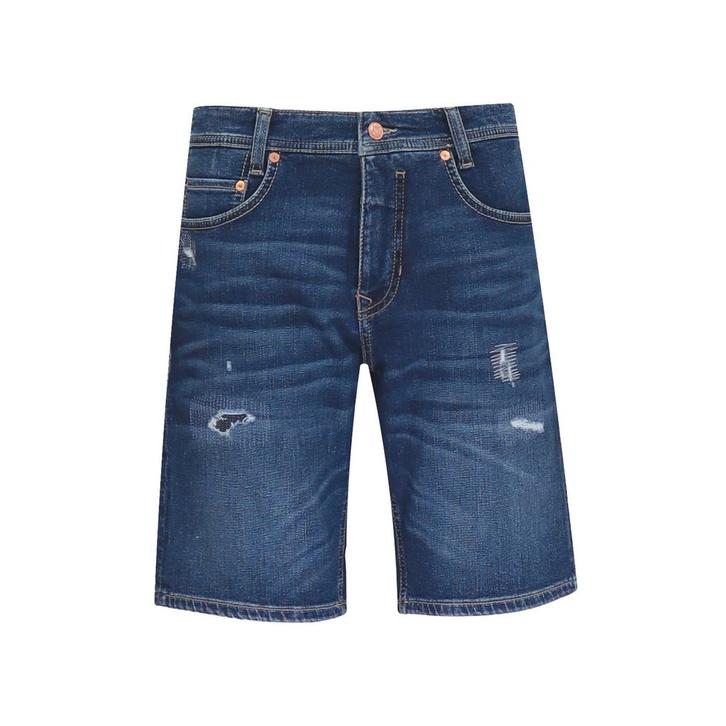 MAC • blauwe Arne Bermuda destroy • W33, Kleding | Heren, Broeken en Pantalons, Verzenden