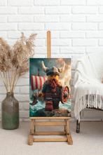 SDIMART - Vikings Are Back Lego Art Limited Edition