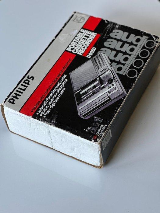 Philips - D6350 - Vintage Cassette Recorder with Original, Audio, Tv en Foto, Radio's