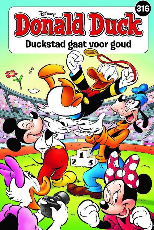Donald Duck Pocket 316 - Duckstad gaat voor goud, Boeken, Stripverhalen, Gelezen, Verzenden