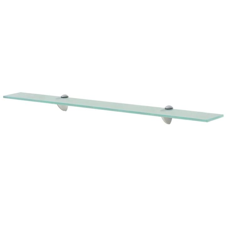 vidaXL Zwevende plank 80x20 cm 8 mm glas, Huis en Inrichting, Kasten | Wandmeubels, Nieuw, Verzenden