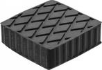 Bgs technic Rubberen pad  voor hefplatforms  116,5 x 116,5 x, Auto diversen, Autogereedschap, Verzenden, Nieuw