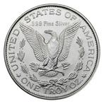 Verenigde Staten. 1 oz Highland Mint Morgan Dollar .999 Fine, Postzegels en Munten