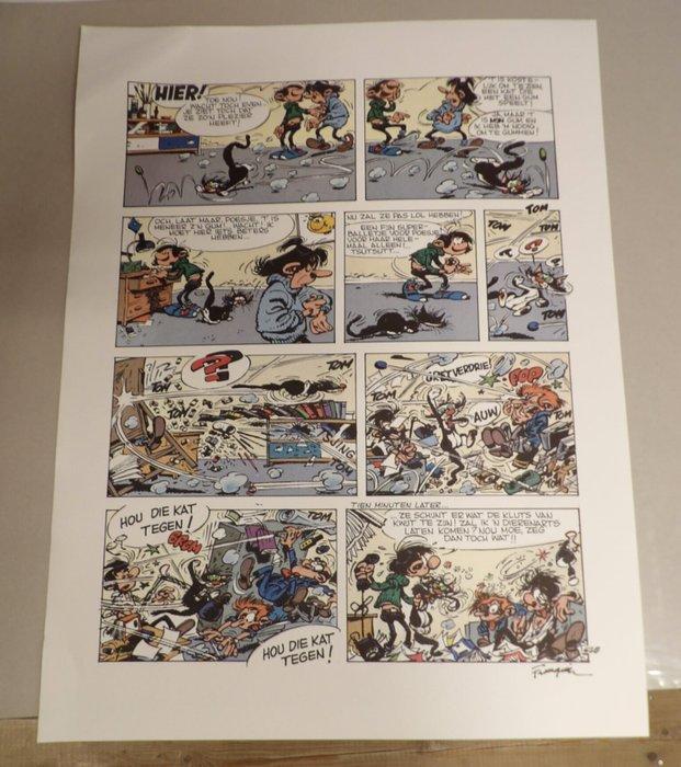 Guust Flater - Houd die kat tegen! - Offset Print - [jaren, Boeken, Stripverhalen