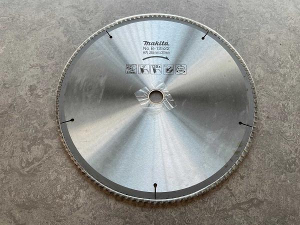 Veiling - 5x Makita cirkelzaagblad 355mm B-12522, Doe-het-zelf en Bouw, Gereedschap | Zaagmachines