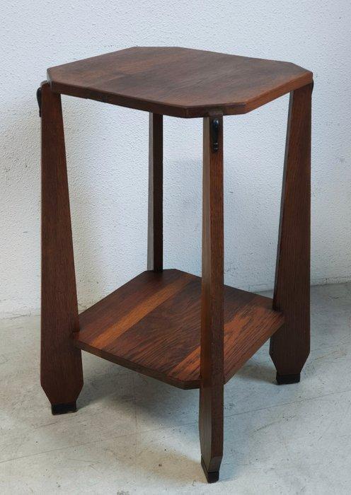 Bijzettafel - Eik - Amsterdamse School, Antiek en Kunst, Kunst | Designobjecten