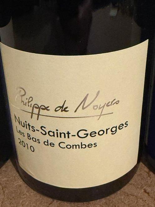 2010 Philippe de Noyers Les Bas Combes - Nuits St. Georges, Verzamelen, Wijnen