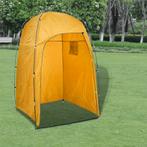 vidaXL Tente de douche WC Dressing Jaune, Caravanes & Camping, Sacs de couchage, Neuf