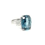 Zonder Minimumprijs - Ring - 14 karaat Witgoud - 11.03ct., Nieuw