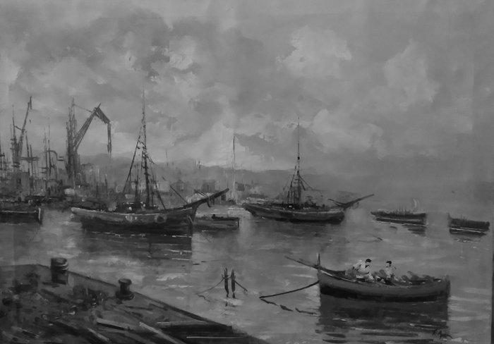 Ferdinando Aprea (1975) - Porto, Antiek en Kunst, Kunst | Schilderijen | Klassiek