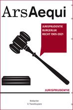 Jurisprudentie Burgerlijk recht 1905-2021 / Ars Aequi, Boeken, Verzenden, Gelezen