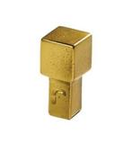 Meubelknop Jolie One 12 mm antiek goud, Doe-het-zelf en Bouw, Nieuw, Overige materialen, Klink of Kruk