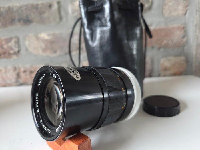 Olympus M42 E.Zuiko Auto-T 3.5/135mm + tas | Prime lens, Audio, Tv en Foto, Fotocamera's Analoog