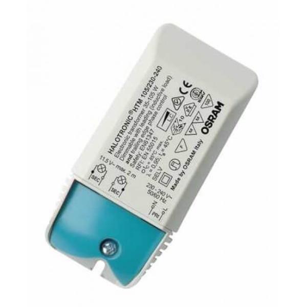 Osram - HTM 35-105 Watt Transformator 12 Volt AC dimbaar, Maison & Meubles, Lampes | Autre, Envoi