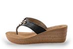 Inblu Slippers in maat 38 Zwart | 5% extra korting, Kleding | Dames, Schoenen, Slippers, Verzenden, Zwart, Zo goed als nieuw