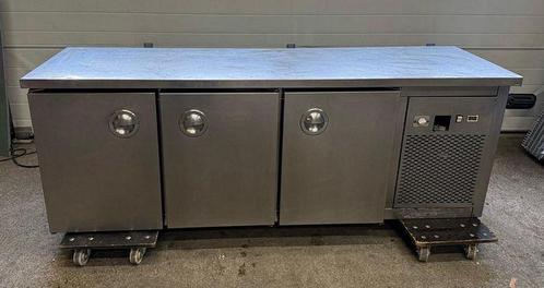 RVS Koelwerkbank 200cm, Stekkerklaar, Zakelijke goederen, Horeca | Meubilair en Inrichting