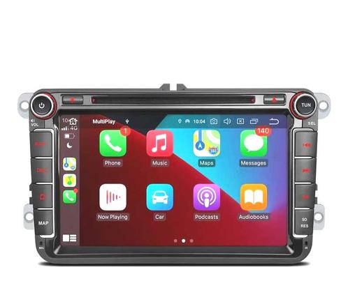 Autoradio Android 10.0 Lcd Táctil 8  vw Pour Seat Y Skoda Ca, Auto diversen, Autonavigatie, Verzenden