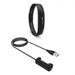 USB-lader adapter voor Fitbit Flex 2 Zwart (Data kabels), Nieuw, Verzenden