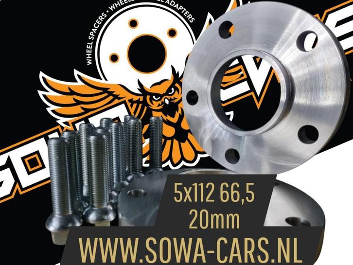 Spacers 20mm Mercedes A,CLA,CLS,CLK 5x112 Spoorverbreders, Auto diversen, Tuning en Styling, Ophalen of Verzenden