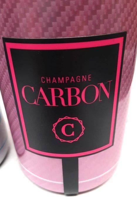 Champagne Carbon - Champagne Brut, Rosé - 2 Fles (0,75, Verzamelen, Wijnen