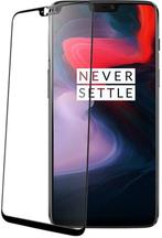 OnePlus 6 3D Full Coverage Anti-Shock Screen Protector Zwart, Télécoms, Verzenden