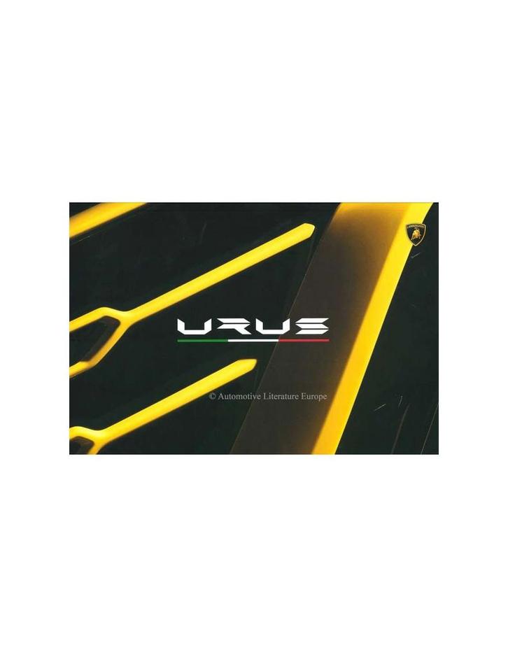 2018 LAMBORGHINI URUS HARDCOVER BROCHURE RUSSISCH, Boeken, Auto's | Folders en Tijdschriften, Ophalen of Verzenden