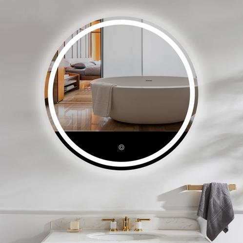 LED spiegel rond - 800mm, Maison & Meubles, Accessoires pour la Maison | Miroirs, Envoi