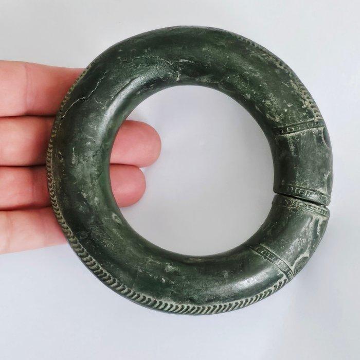 Dong Son Brons Bangle - 113 mm, Antiek en Kunst, Antiek | Overige Antiek