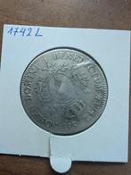 Frankrijk. Louis XV (1715-1774). Ecu 1742-L, Bayonne (Zonder, Postzegels en Munten