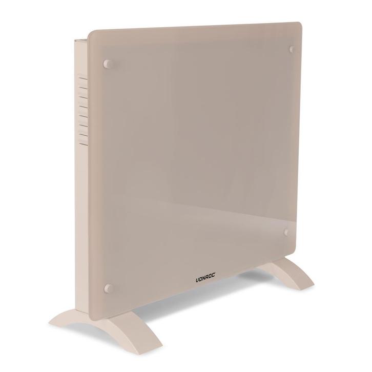 Luxe elektrische kachel – Convector - Glazen paneel –, Doe-het-zelf en Bouw, Verwarming en Radiatoren, Nieuw, Verzenden