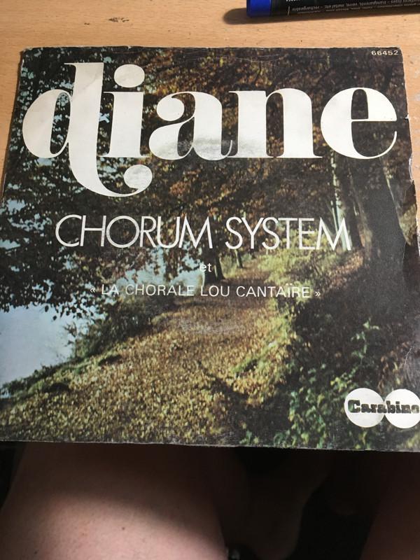 Chorum System - Diane / Blue Trombone, CD & DVD, Vinyles | Pop, Envoi
