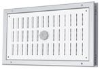 Aluminium afsluitbaar deurrooster 410 x 100mm, Doe-het-zelf en Bouw, Verzenden, Nieuw