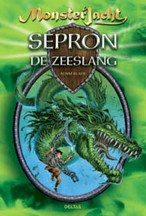 Sepron de zeeslang / Monsterjacht 9789044717136 Adam Blade, Boeken, Kinderboeken | Jeugd | onder 10 jaar, Zo goed als nieuw, Verzenden