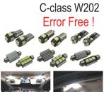 KIT 9 AMPOULES LED INTÉRIEUR POUR MERCEDES CLASSE C W202 C22, Verzenden