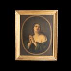 Carlo Dolci (1616-1686), Navolger van - Sainte pénitente en, Antiek en Kunst