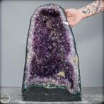 Natuurlijke amethist- en calcietgroep uit Uruguay, 15,3 kg