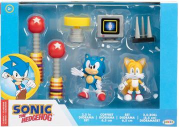 Sonic the hedgehog 2.5 in Diorama set