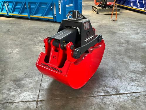 2024 Mikron Hidrolik MHK-E60 Clamshell Bucket Graafbak 60 cm, Zakelijke goederen, Machines en Bouw | Kranen en Graafmachines