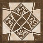 VERSACE Fondo intarsio Crema/Marrone 78x78 Hoogglans /, Ophalen of Verzenden, Nieuw