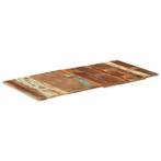 vidaXL Tafelblad rechthoekig 15-16 mm 60x120cm massief, Verzenden, Nieuw