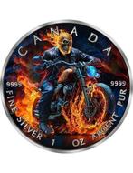 Canada. 5 Dollars 2023 Burning Rider Dark Riders, 1 Oz
