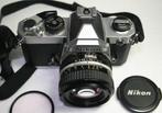 Nikon FM + Nikkor 50mm F1.4 Appareil photo reflex, Audio, Tv en Foto, Fotocamera's Analoog, Nieuw