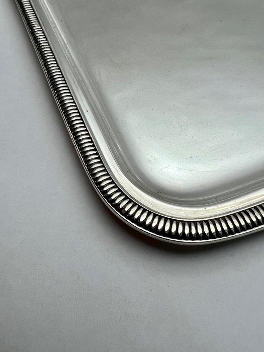 Ercuis - Dienblad - Filet Gadroons Contour - Verzilverd, Antiek en Kunst, Antiek | Meubels | Tafels