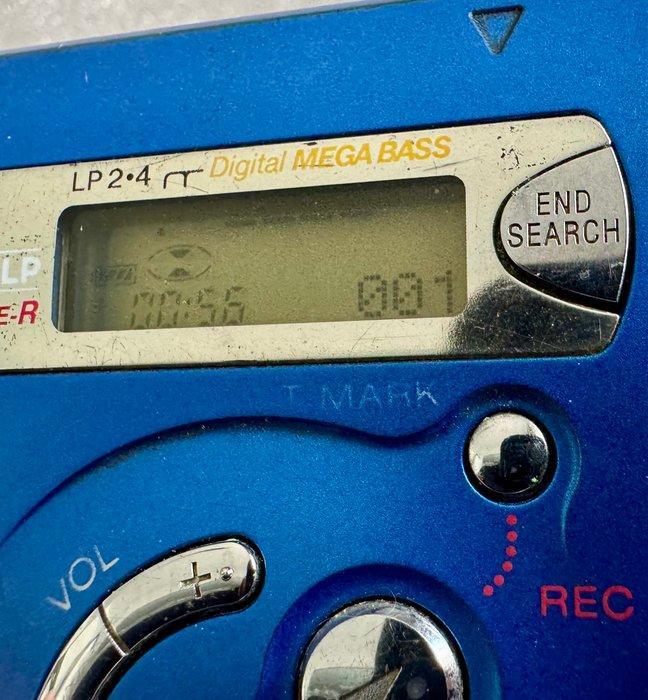 Sony - MZ-R501 MiniDisc Recorder Walkman - Blue - 100%, Audio, Tv en Foto, Radio's