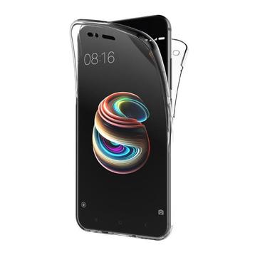 Xiaomi Mi A1 Full Body 360° Hoesje - Transparant TPU, Verzenden