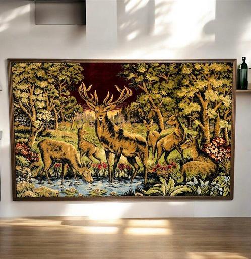Wandtapijt  - 1.25 m - 1.85 m, Antiek en Kunst, Curiosa en Brocante
