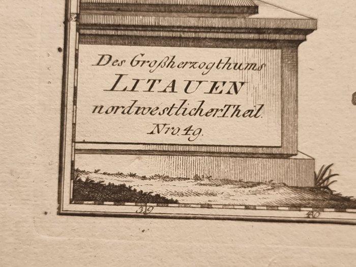 Europa - Litouwen; Franz Johann Joseph von Reilly / Anton, Boeken, Atlassen en Landkaarten