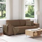 vidaXL 3-zitsbank bruin 180 cm stof, Huis en Inrichting, Zetels | Zetels, Verzenden, Nieuw