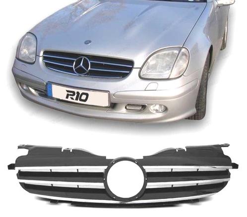 Calandre Sport Pour Mercedes Slk R170 96-04 Noir Chromé, Auto-onderdelen, Carrosserie, Verzenden